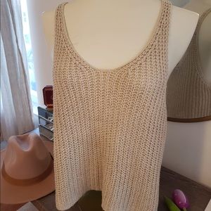 MOON & MADISON Crocheted top